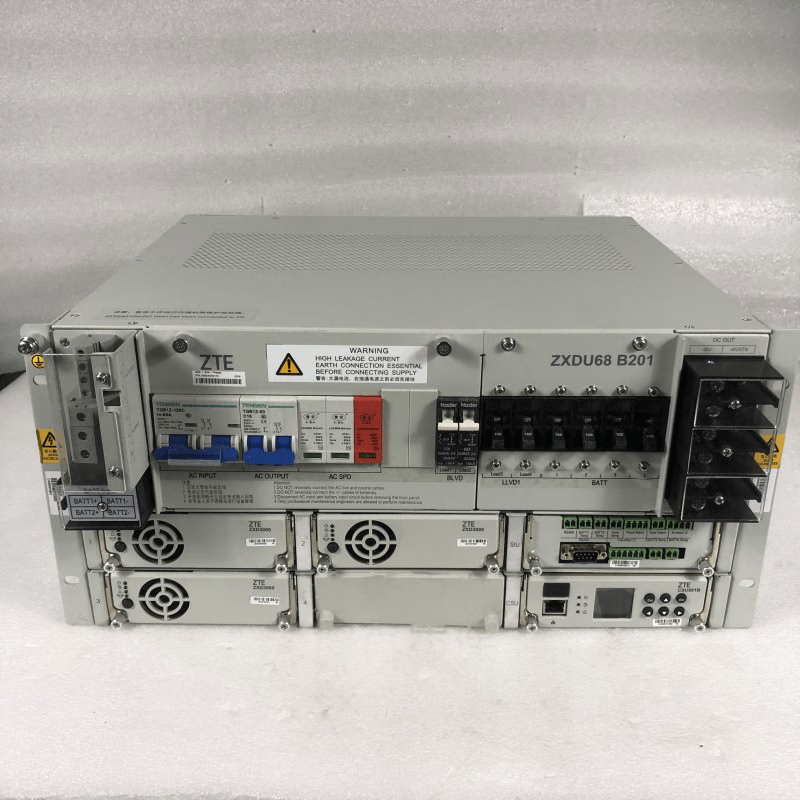 中興嵌入式ZXDU68-B201 高效穩定的48V200A直流通信電源解決方案